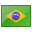 A flag icon of Brazil