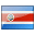 A flag icon of Costa Rica