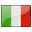 A flag icon of Italy