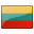 A flag icon of Lithuania