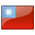 A flag icon of Taiwan